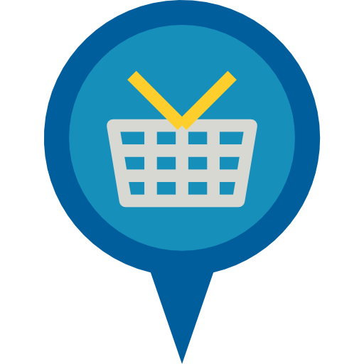 Shopping basket turkkub Flat icon