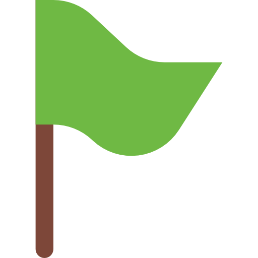 bandiera turkkub Flat icona