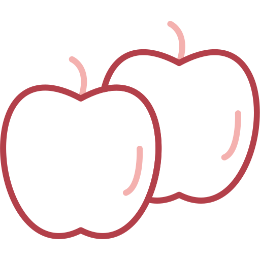 jabłka Generic color outline ikona