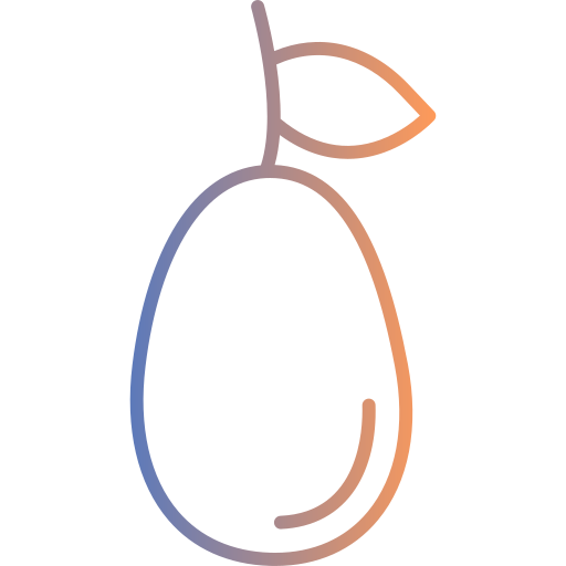 Kumquat Generic gradient outline icon