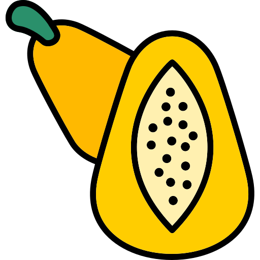 Pawpaw Generic color lineal-color icon
