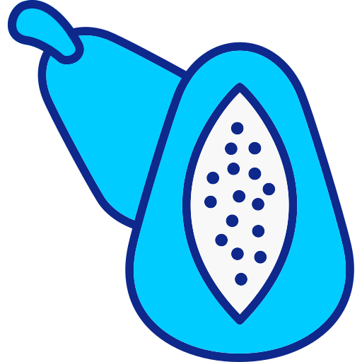 Pawpaw Generic color lineal-color icon