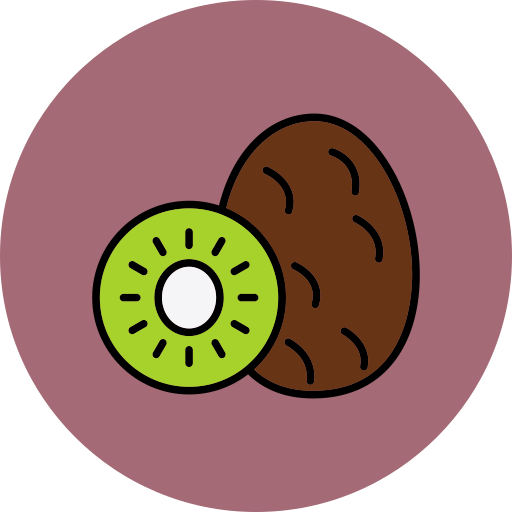 kiwi Generic color lineal-color icoon