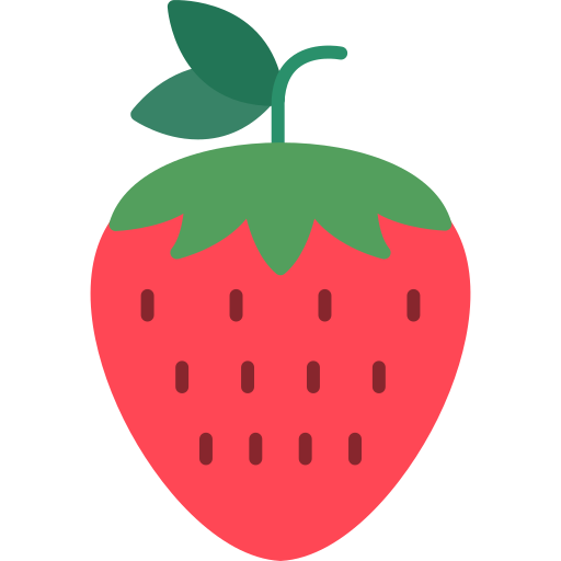 Strawberries Generic color fill icon