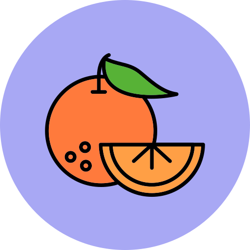 オレンジ Generic color lineal-color icon