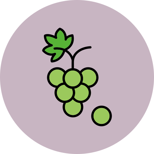 Grapes Generic color lineal-color icon