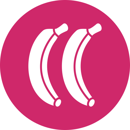 banany Generic color fill ikona