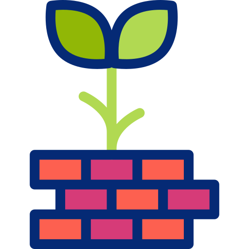 Growth Basic Accent Lineal Color icon