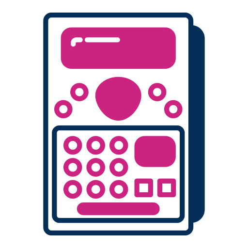 calculatrice Generic color fill Icône