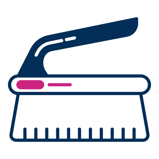 Hand brush Generic color fill icon