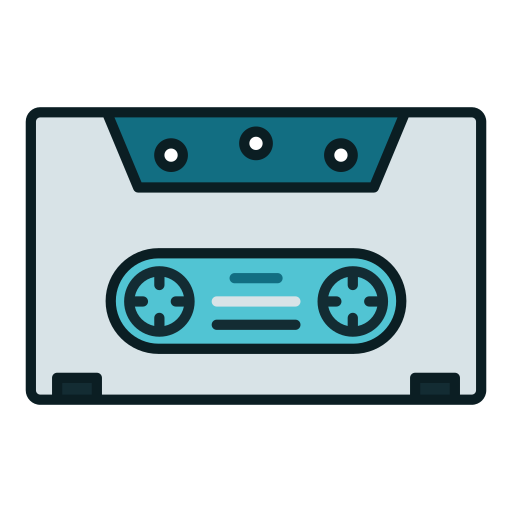 kassette Generic color lineal-color icon