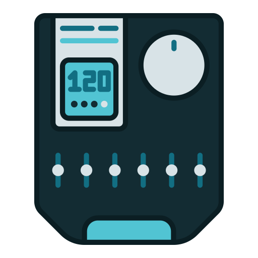 Metronome Generic color lineal-color icon