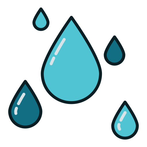 goccia d'acqua Generic color lineal-color icona
