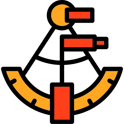 sextant Generic color lineal-color icon