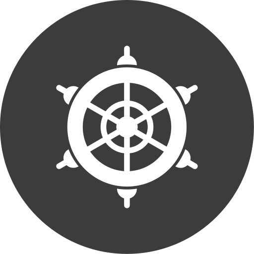Ship wheel Generic color fill icon