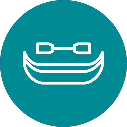 canoa Generic color fill icono