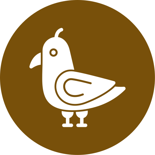 Seagull Generic color fill icon