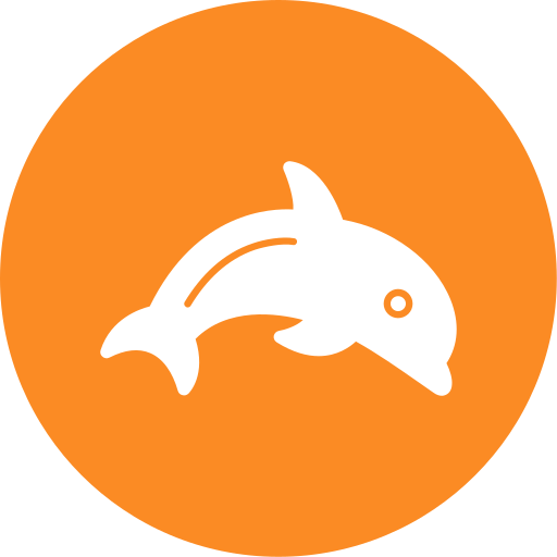 delfín Generic color fill icono