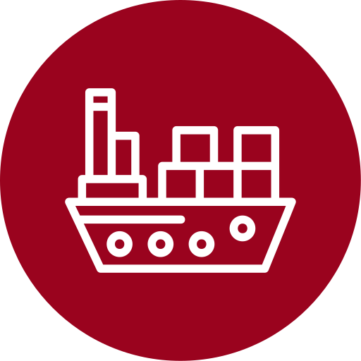 Container ship Generic color fill icon