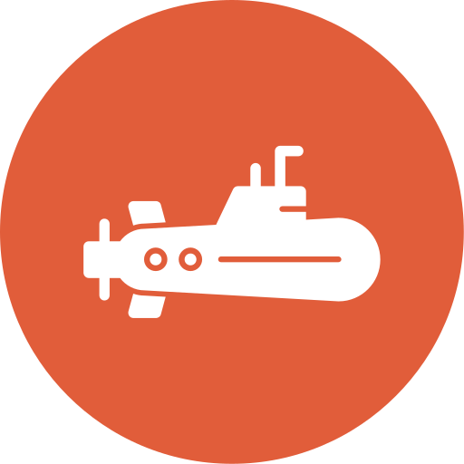 submarino Generic color fill icono