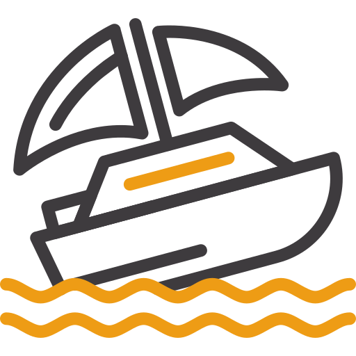 Ship wreck Generic color outline icon