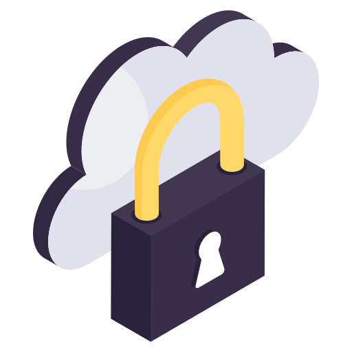 Cloud security Generic color fill icon