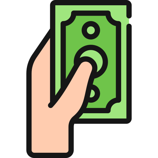 Give money Juicy Fish Soft-fill icon