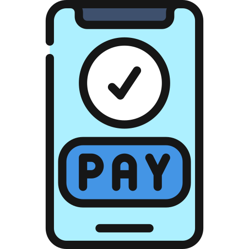 Mobile payment Juicy Fish Soft-fill icon