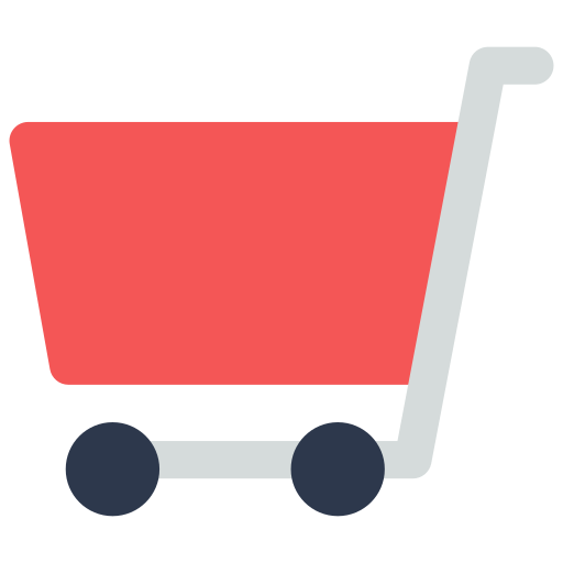 Shopping cart Juicy Fish Flat icon
