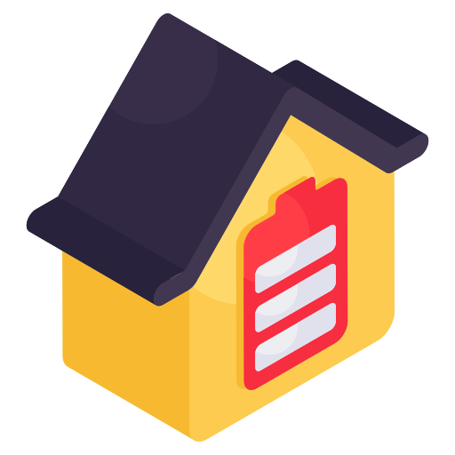 Home battery Generic color fill icon