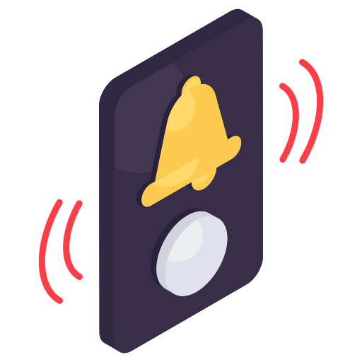 Doorbell Generic color fill icon