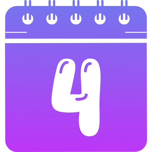 4개 Generic gradient fill icon