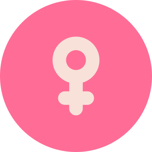 vrouwelijk Generic color fill icoon
