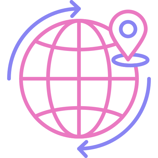 국제 배송 Generic color outline icon