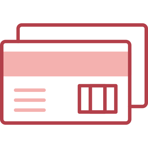 płatność kartą kredytową Generic color lineal-color ikona