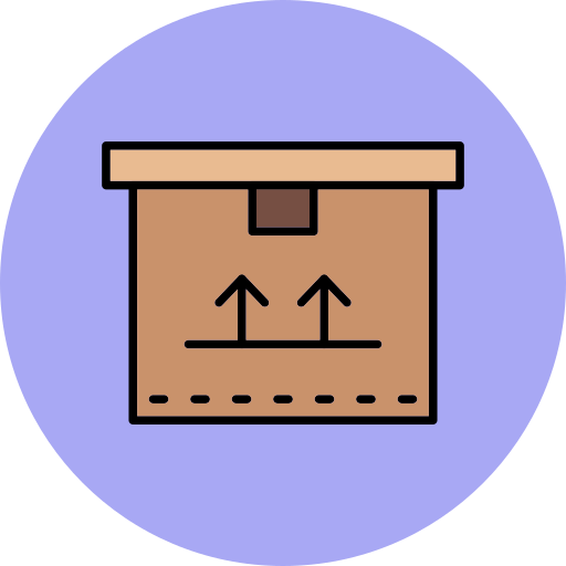 pappkarton Generic color lineal-color icon