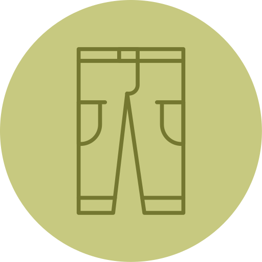 pantalón Generic color fill icono