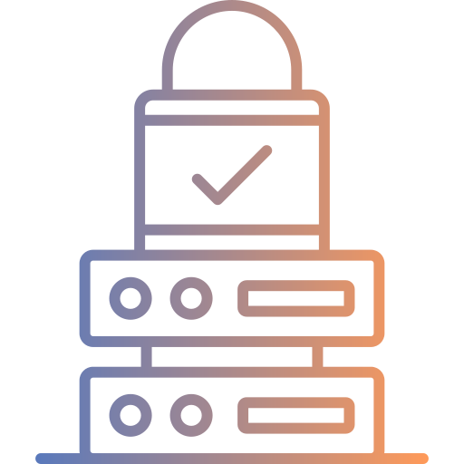 Data protection Generic gradient outline icon