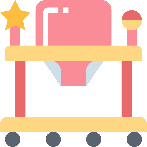 Baby walker Smalllikeart Flat icon