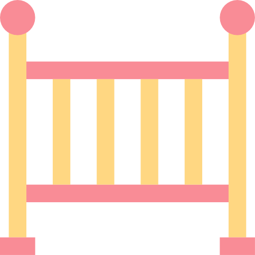 Crib Smalllikeart Flat icon