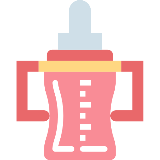 butelka dla dziecka Smalllikeart Flat ikona