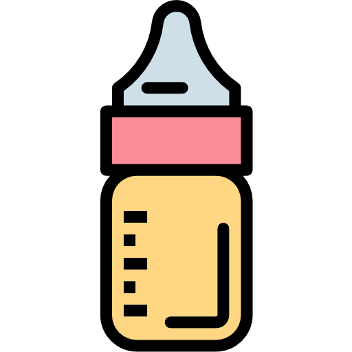 Baby bottle Smalllikeart Lineal Color icon