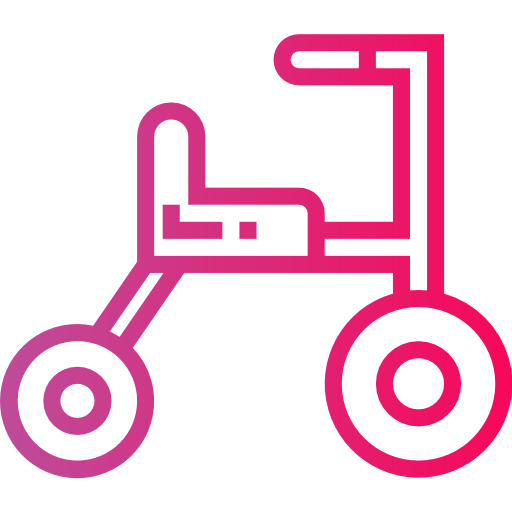 Tricycle Smalllikeart Gradient icon