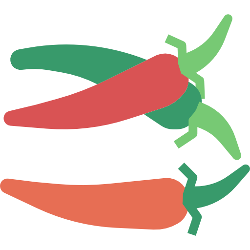 Chili turkkub Flat icon