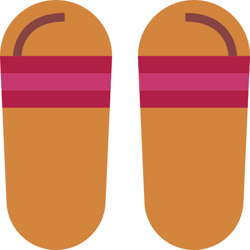 flip flops Smalllikeart Flat icon