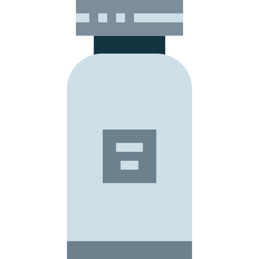 butelka wody Smalllikeart Flat ikona
