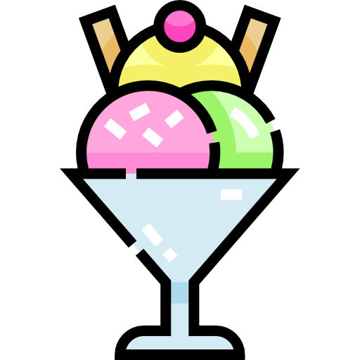 Мороженое Detailed Straight Lineal color иконка