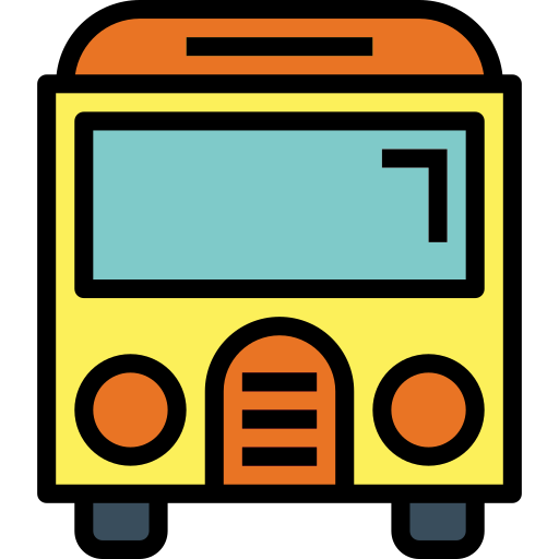 autobús Smalllikeart Lineal Color icono