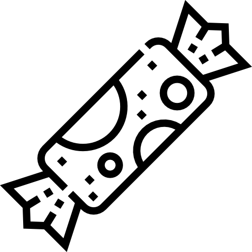 사탕 Detailed Straight Lineal icon