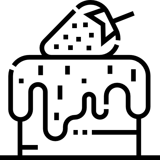 Кекс Detailed Straight Lineal иконка